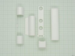 Sada krytiek na kovanie SIEGENIA TYP F (5-dielna) biela farba