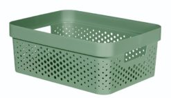 Kôš Curver® INFINITY DOTS, 11L, zelený, 27x36x14 cm vsetkopreokna.sk