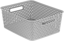 Košík Curver® YOUR STYLE M, sivý, 30x35x13 cm vsetkopreokna.sk