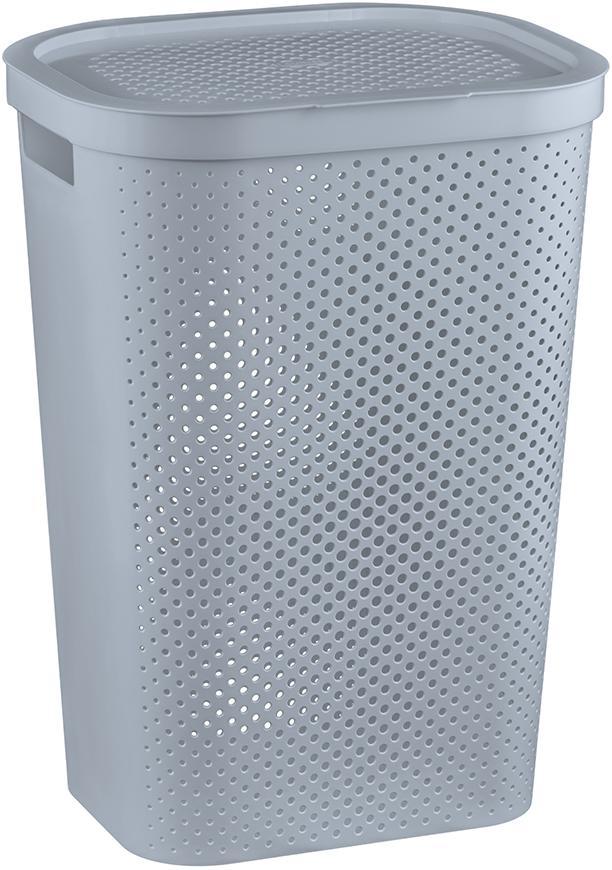 Kôš Curver® INFINITY DOTS 60L, sivý, 35x44x60 cm, na bielizeň, prádlo Farada.sk Kôš Curver® INFINITY DOTS 60L, sivý, 35x44x60 cm, na bielizeň, prádlo vsetkopreokna.sk